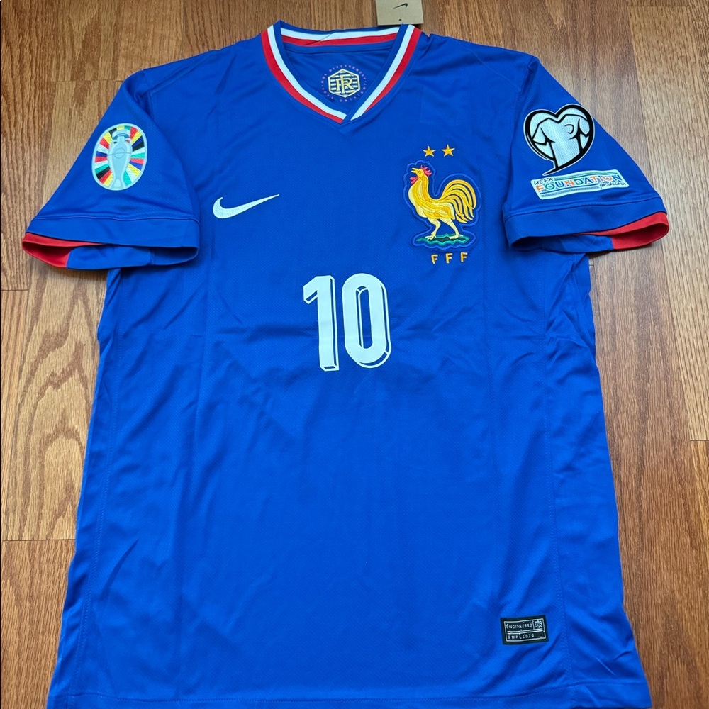 France Soccer Jersey Euro 2024 Large